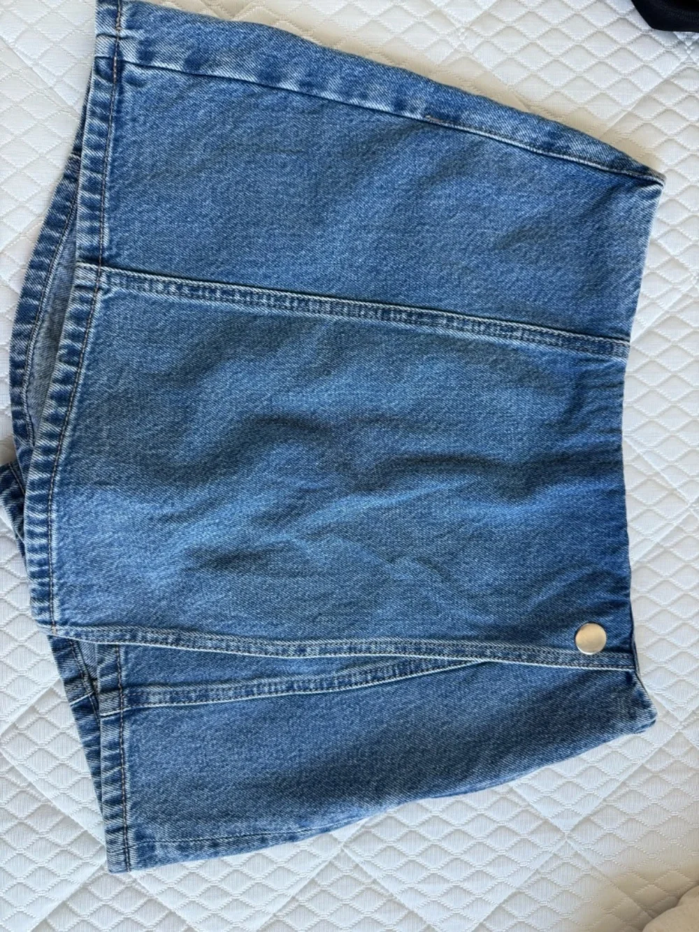 Stradivarius Wrap Denim Skort